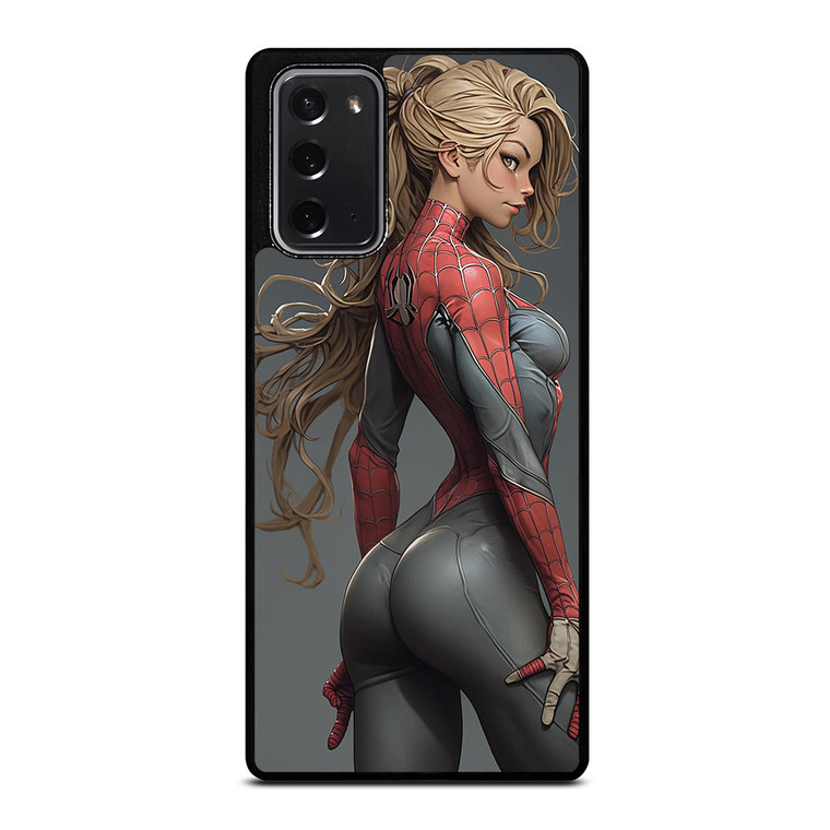 CARTOON SPIDER GIRL SEXY MARVEL COMICS Samsung Galaxy Note 20 Case Cover