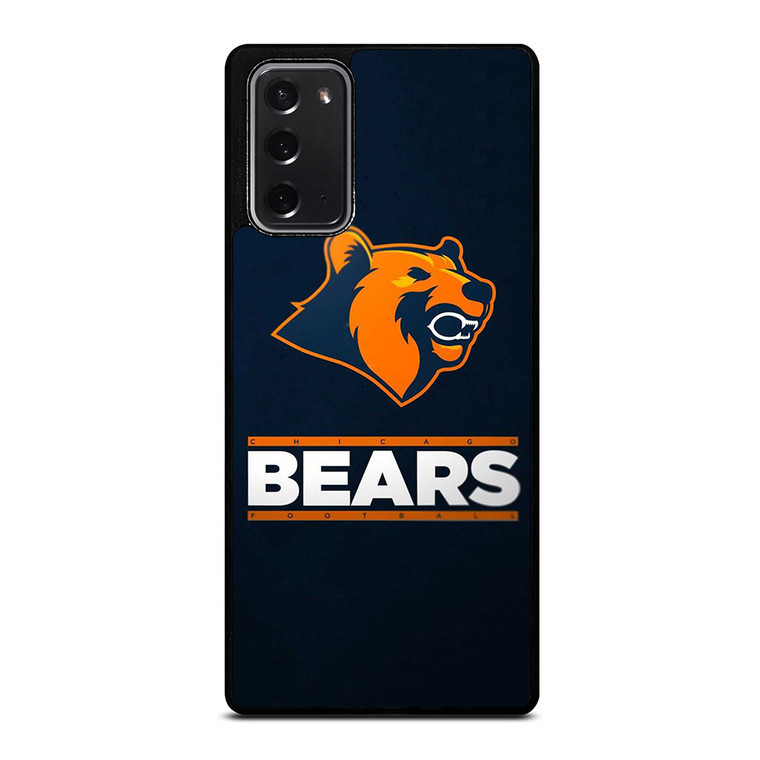 CHICAGO BEARS FOOTBALL LOGO ICON EMBLEM Samsung Galaxy Note 20 Case Cover