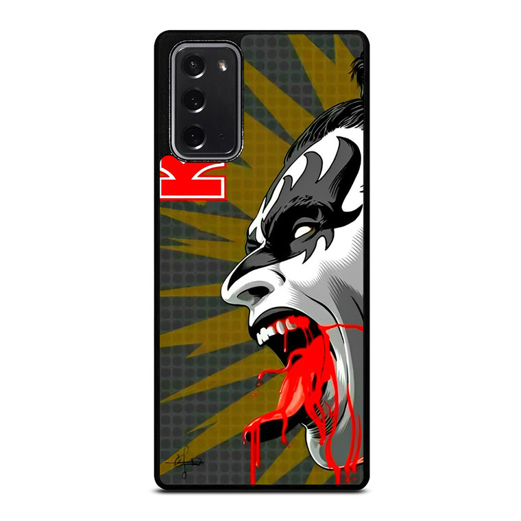 GENE SIMMONS KISS BAND ART Samsung Galaxy Note 20 Case Cover
