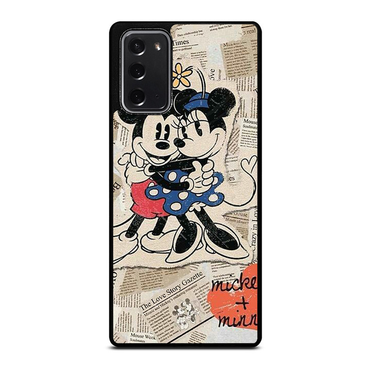 MICKEY MINNIE MOUSE RETRO DISNEY Samsung Galaxy Note 20 Case Cover