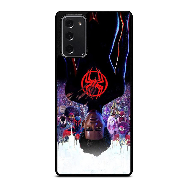 MILES MORALES SPIDERMAN ACROSS SPIDER-VERSE Samsung Galaxy Note 20 Case Cover