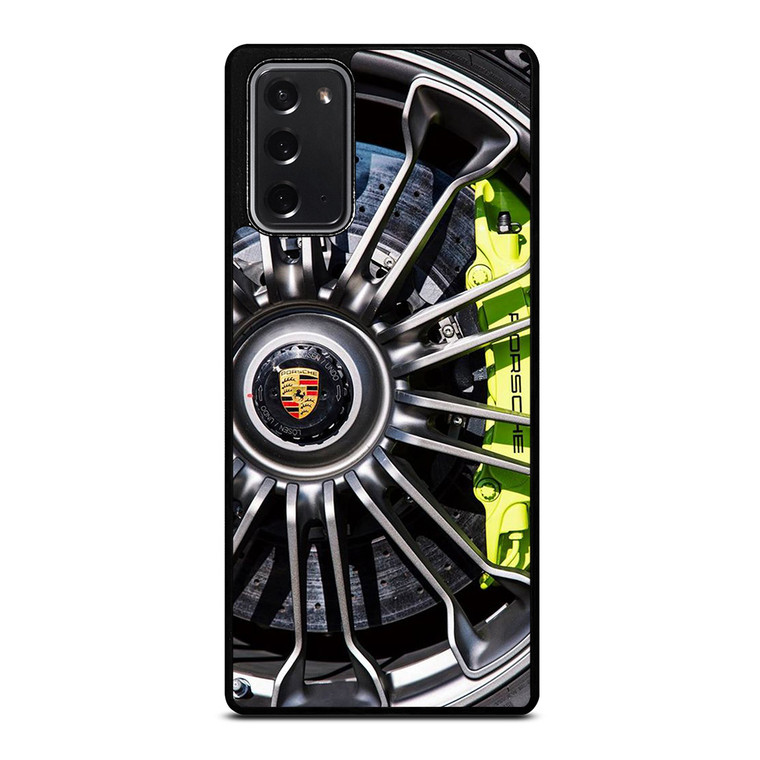 PORSCHE CAR ICON WHEEL LOGO Samsung Galaxy Note 20 Case Cover