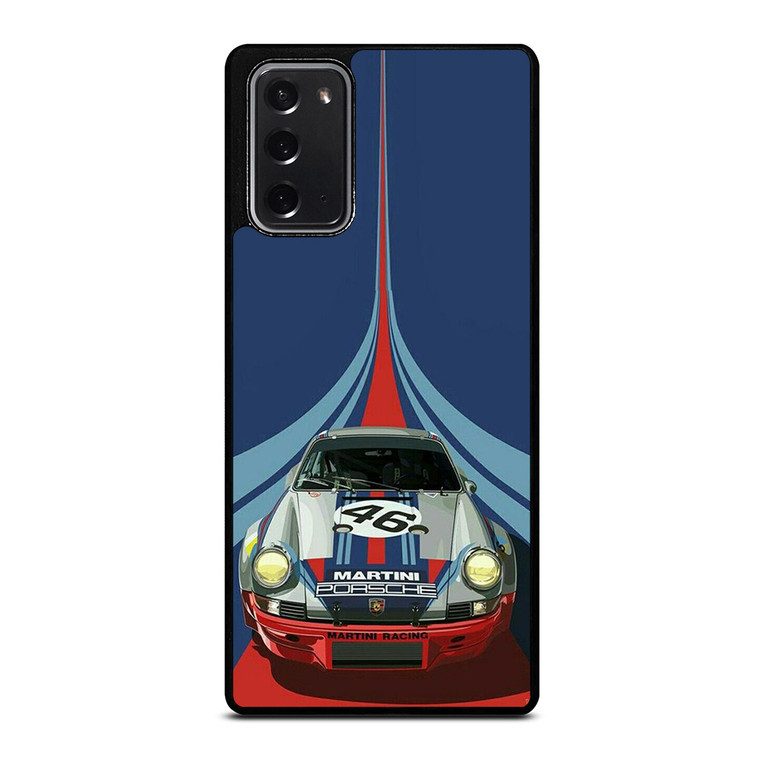 PORSCHE MARTINI RACING CAR LOGO 46 Samsung Galaxy Note 20 Case Cover