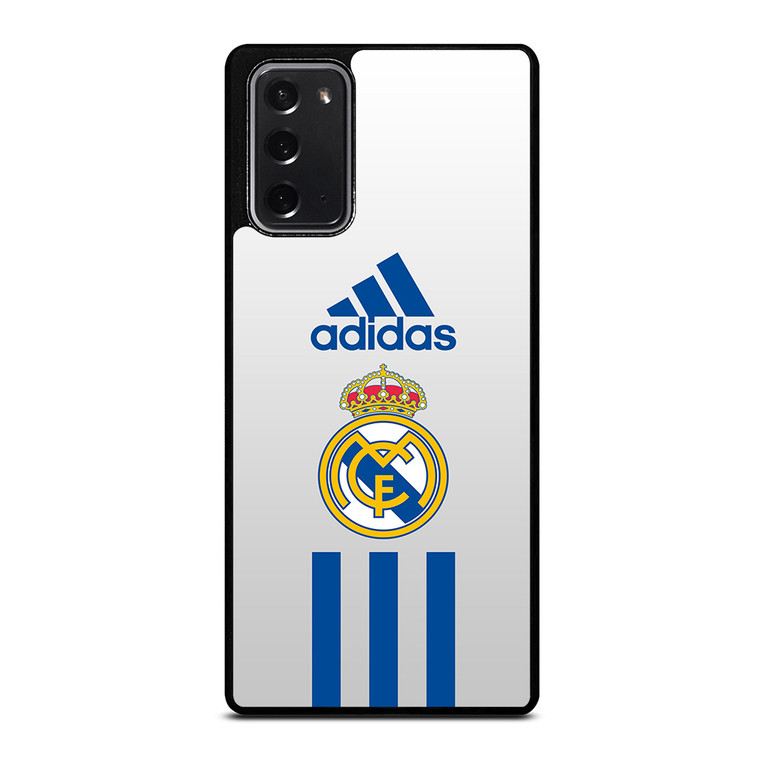 REAL MADRID CF ADIDAS STRIPES Samsung Galaxy Note 20 Case Cover