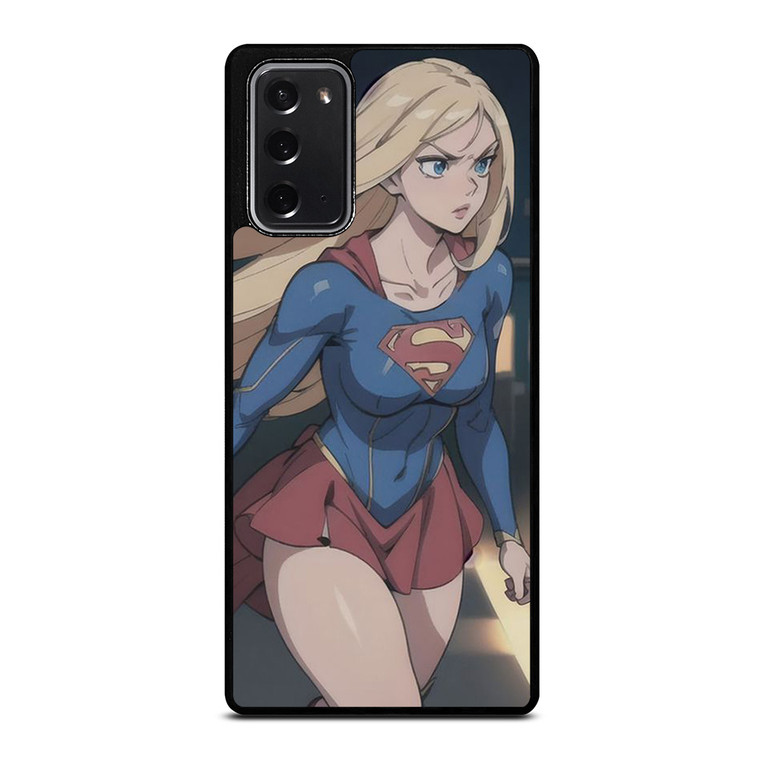 SUPER GIRL CARTOON MANGA ANIME Samsung Galaxy Note 20 Case Cover