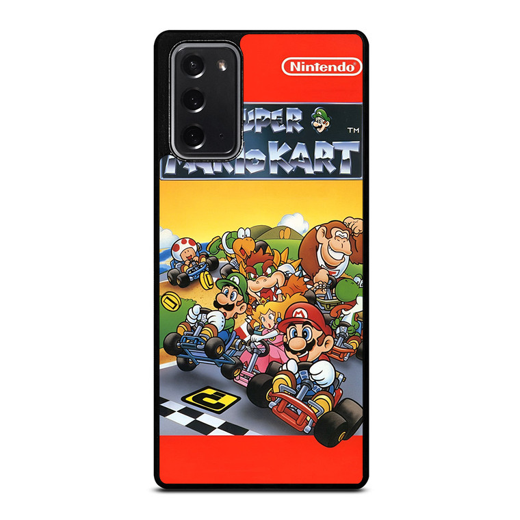 SUPER MARIO KART BROSS GAMES NINTENDO POSTER Samsung Galaxy Note 20 Case Cover