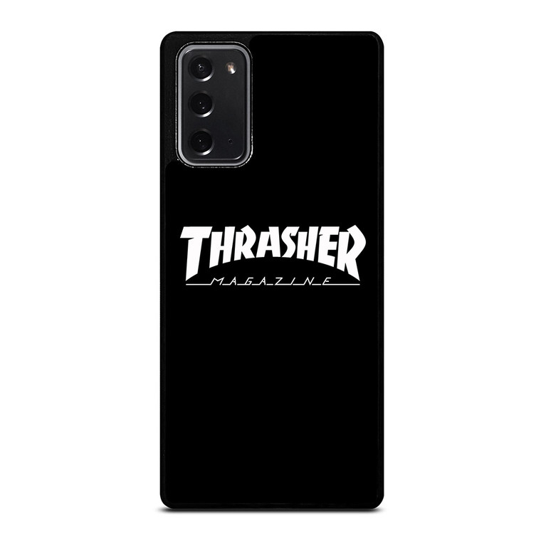 THRASHER SKATEBOARD MAGAZINE BLACK Samsung Galaxy Note 20 Case Cover