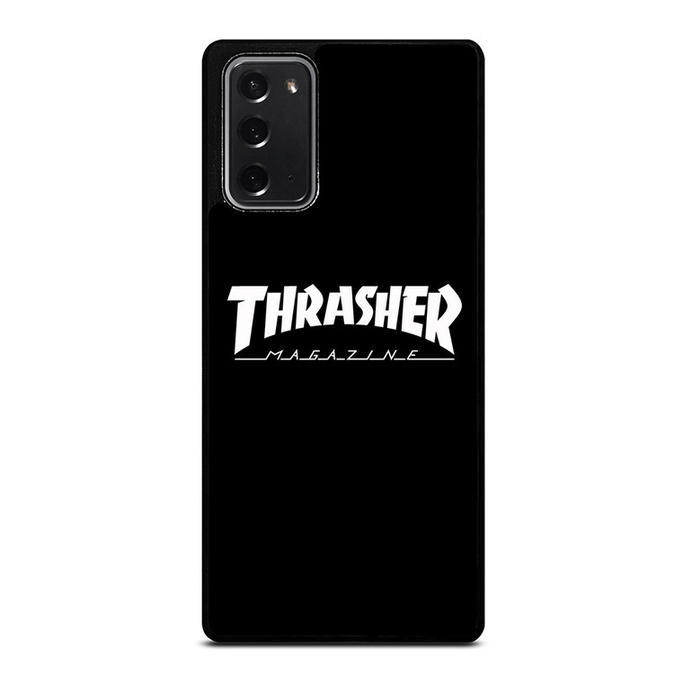 THRASHER SKATEBOARD MAGAZINE BLACK Samsung Galaxy Note 20 Case Cover