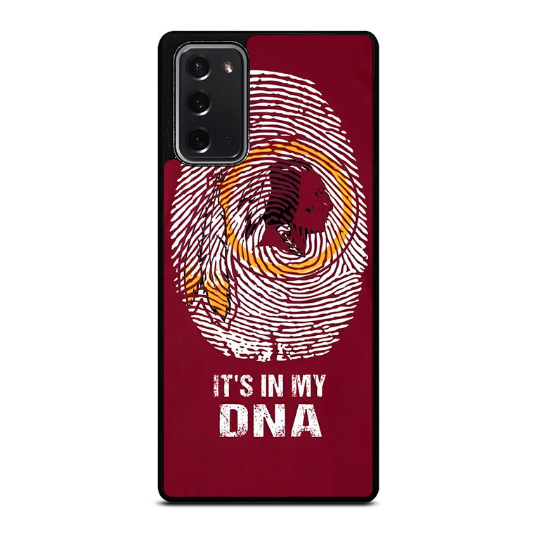 WASHINTON REDSKINS LOGO IT IS MY DNA Samsung Galaxy Note 20 Case Cover