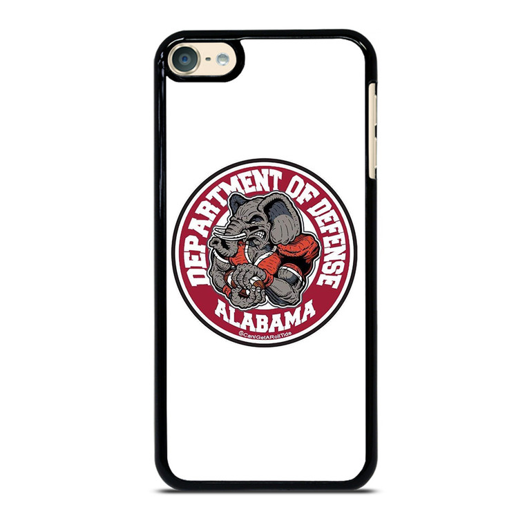 ALABAMA CRIMSON TIDE BAMA LOGO DEFENCE DEPARTMENT iPod Touch 6 Case