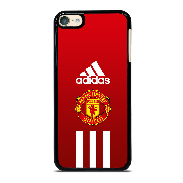 MANCHESTER UNITED FC ADIDAS STRIPES iPod Touch 6 Case