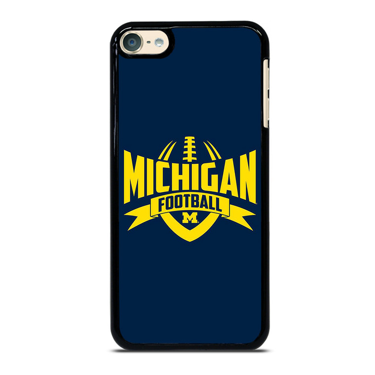 MICHIGAN WOLVERINES LOGO COLLEGE FOOTBALL TEAM iPod Touch 6 Case