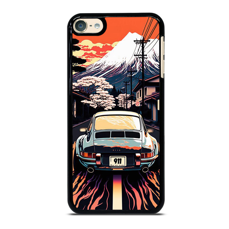 PORSCHE CAR 911 RACING CAR PAINTING iPod Touch 6 Case