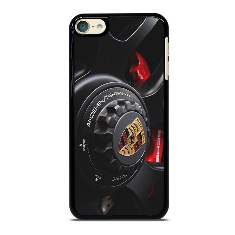 PORSCHE CAR LOGO WHEEL ICON iPod Touch 6 Case