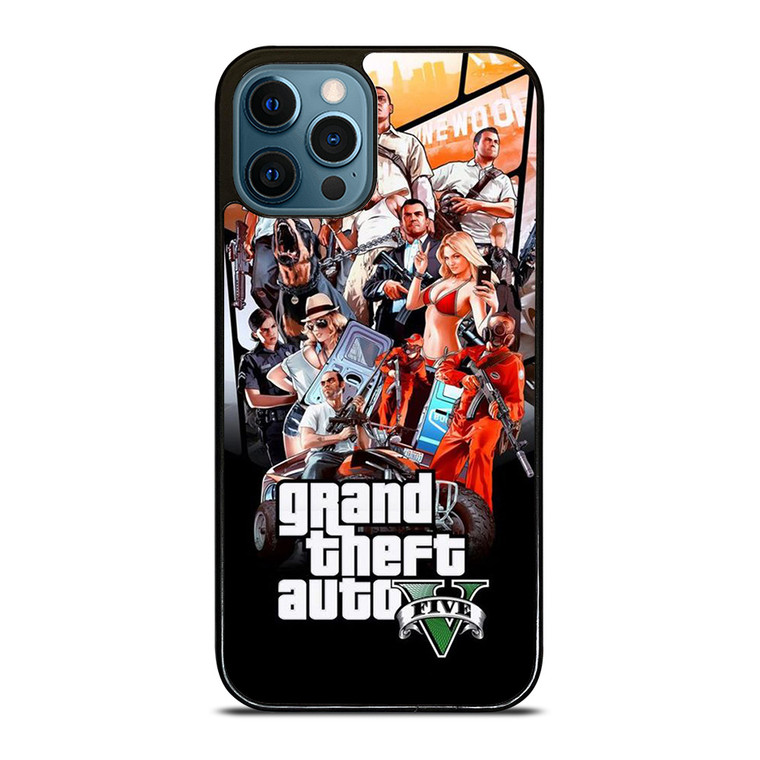 GRAND THEFT AUTO V GTA 5 iPhone 12 Pro Max Case Cover