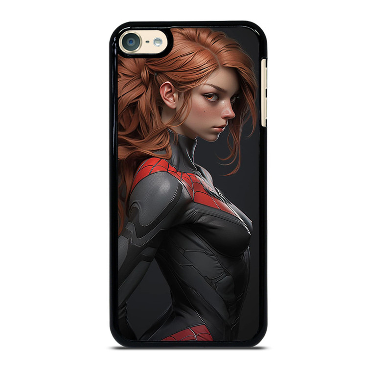 SEXY CARTOON SPIDER GIRL MARVEL COMICS iPod Touch 6 Case