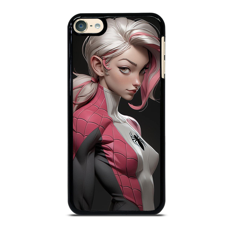 SEXY SPIDER GIRL MARVEL COMICS CARTOON iPod Touch 6 Case