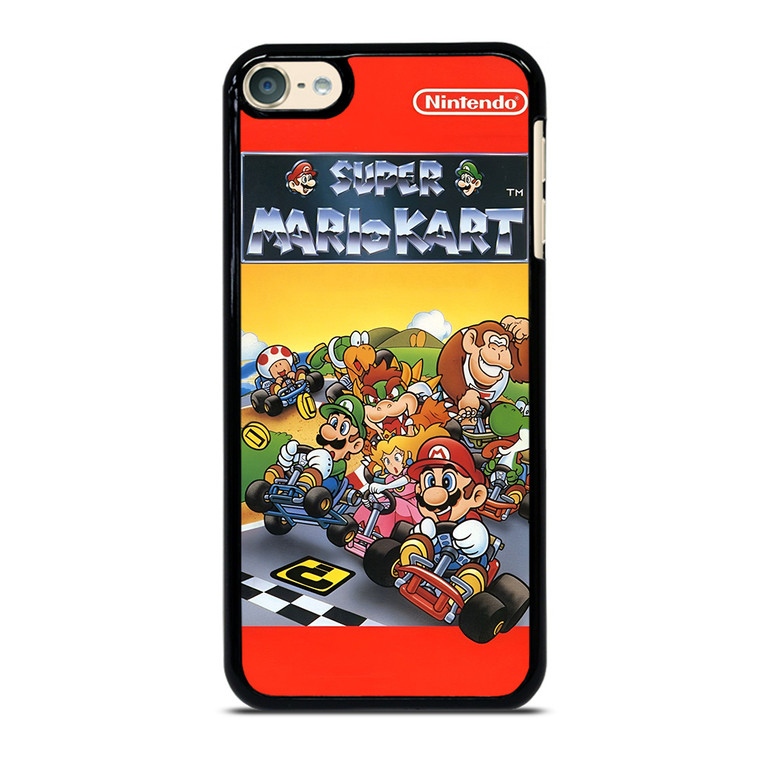 SUPER MARIO KART BROSS GAMES NINTENDO POSTER iPod Touch 6 Case