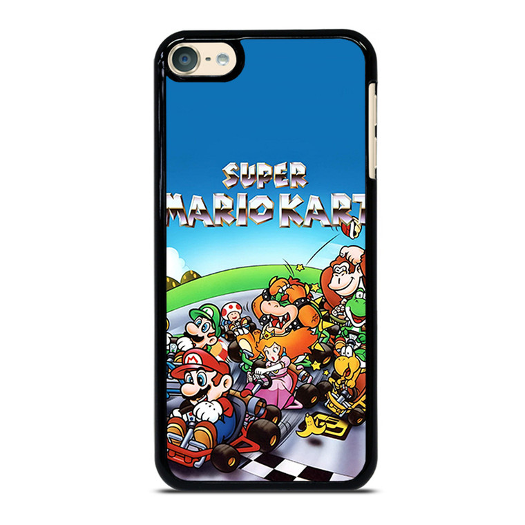 SUPER MARIO KART BROSS NINTENDO GAMES POSTER iPod Touch 6 Case