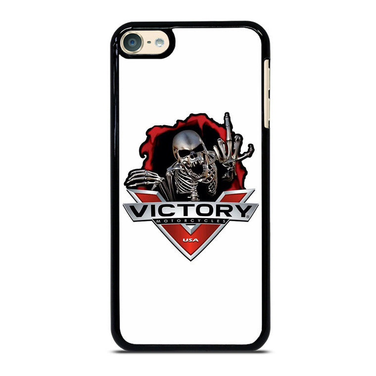 VICTORY MOTORCYCLE SKULL USA LOGO iPod Touch 6 Case