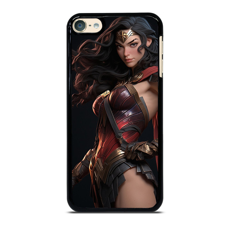 WONDER WOMAN DC COMIC BEAUTIFUL SUPERHERO iPod Touch 6 Case