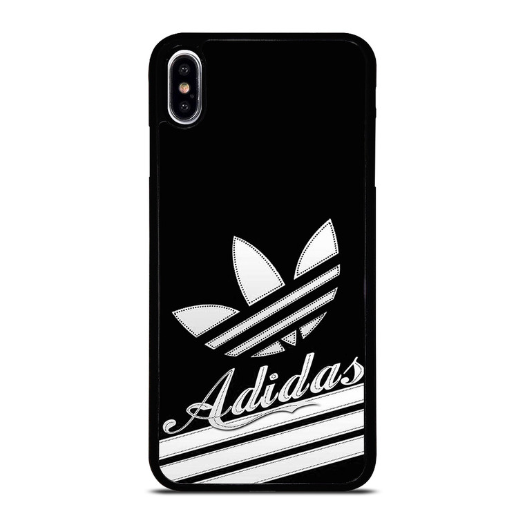 ADIDAS LOGO BLACK RETRO iPhone XS Max Case Cover
