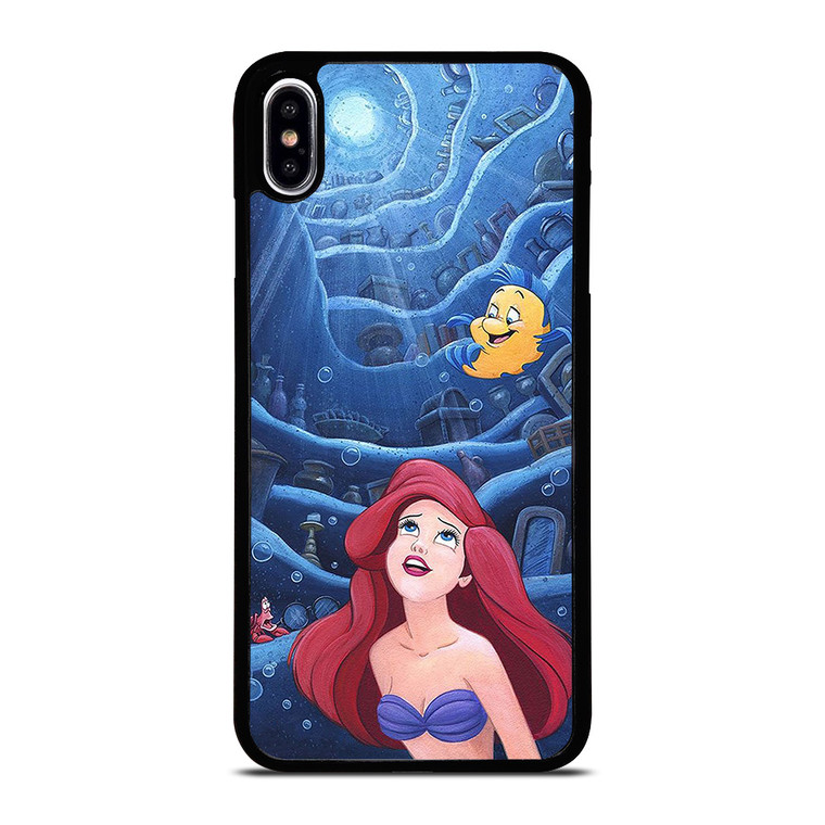 ARIEL THE LITTLE MERMAID CLASSIC DISNEY CARTOON iPhone XS Max Case Cover