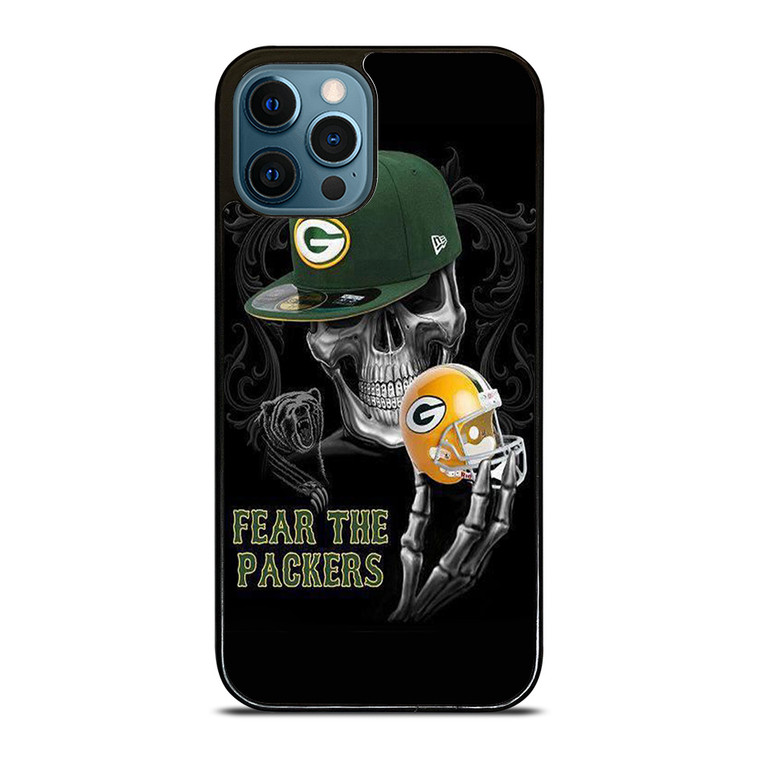 GREEN BAY PACKERS SKULL iPhone 12 Pro Max Case Cover