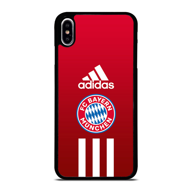 BAYERN MUNCHEN FC ADIDAS STRIPES iPhone XS Max Case Cover
