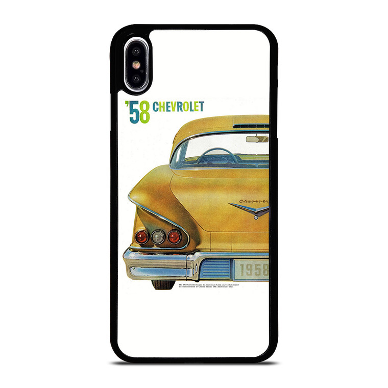 CHEVY CHEVROLET RETRO POSTER iPhone XS Max Case Cover