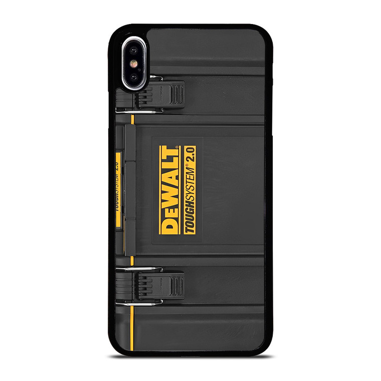 DEWALT TOOL BOX LOGO ICON TOUGH SYSTEM iPhone XS Max Case Cover