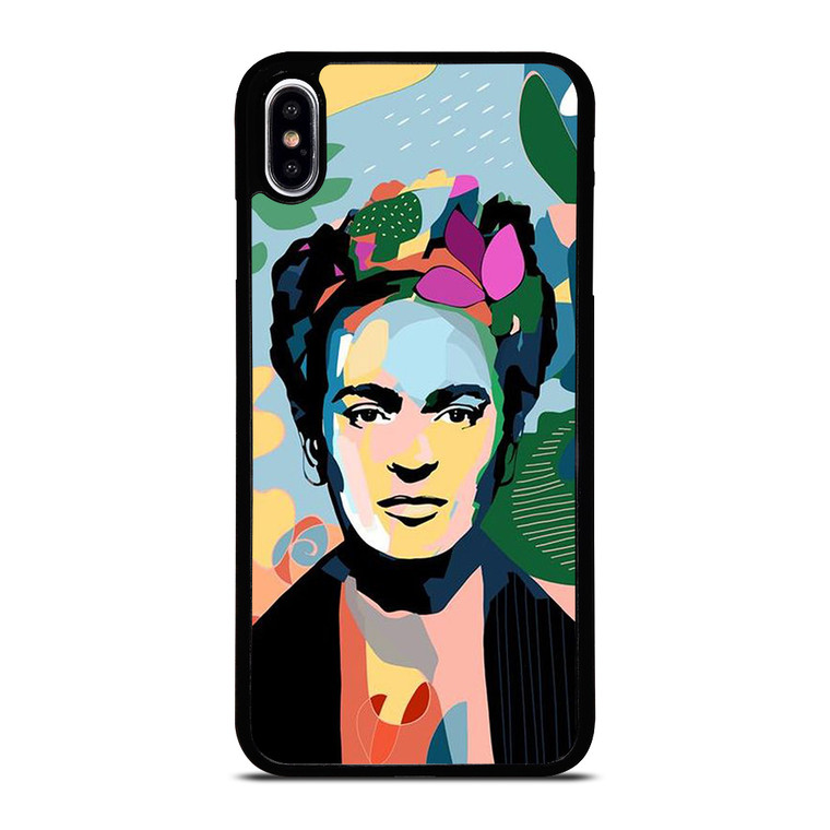 FRIDA KAHLO COLORFUL ART iPhone XS Max Case Cover
