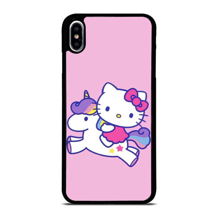 HELLO KITTY UNICORN iPhone XS Max Case Cover
