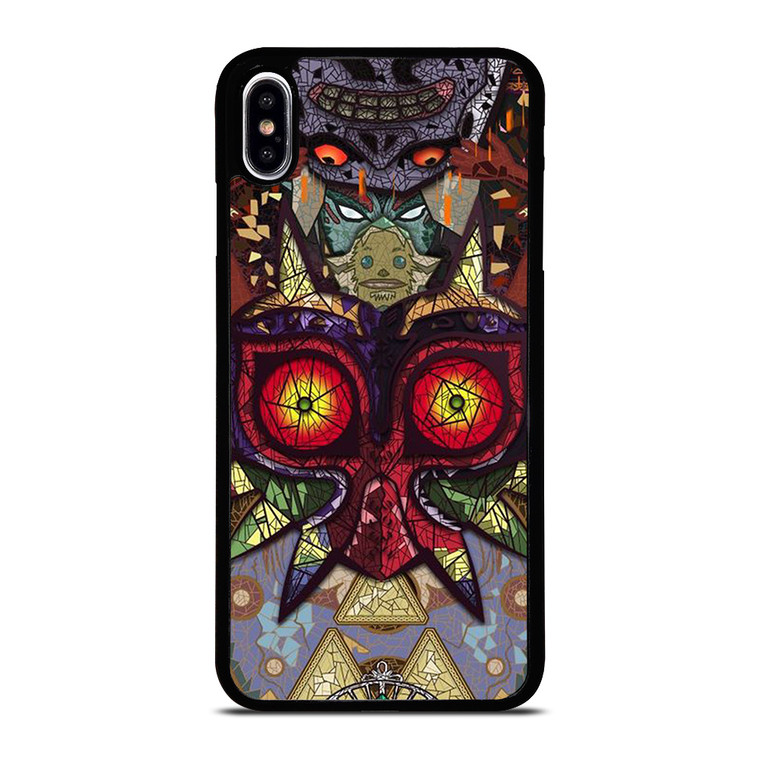 MAJORA MASK LEGEND OF ZELDA GAMES MOZAIK iPhone XS Max Case Cover