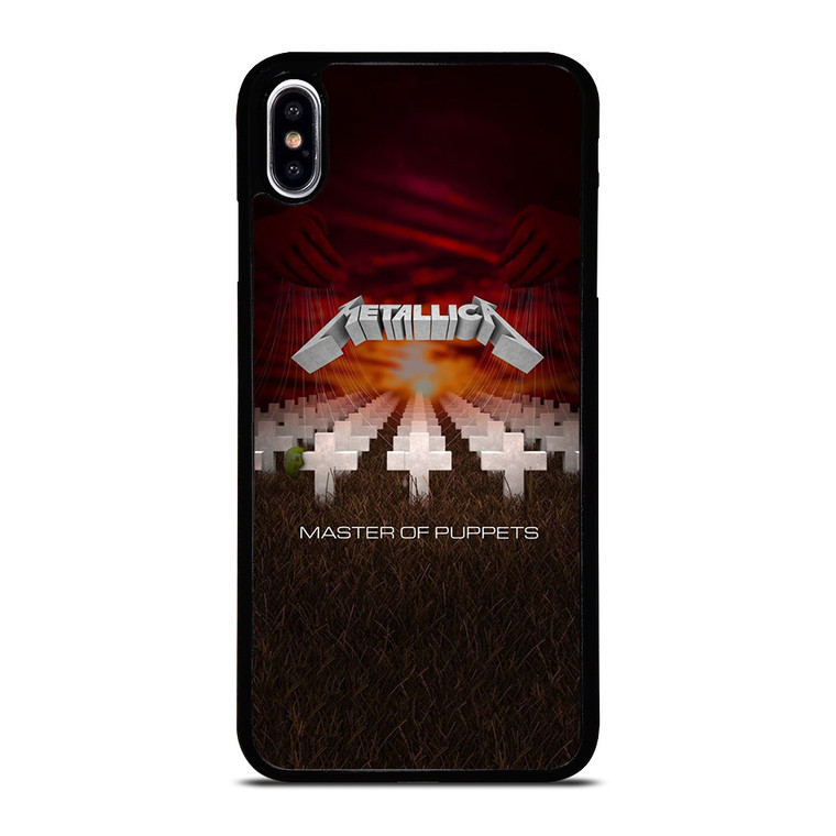 METALLICA BAND LOGO MASTER OF PUPPETS iPhone XS Max Case Cover