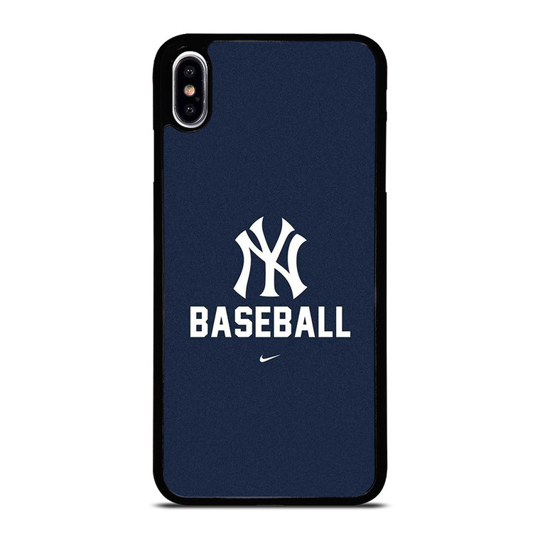 NEW YORK YANKEES NY NIKE LOGO BASEBALL TEAM iPhone XS Max Case Cover