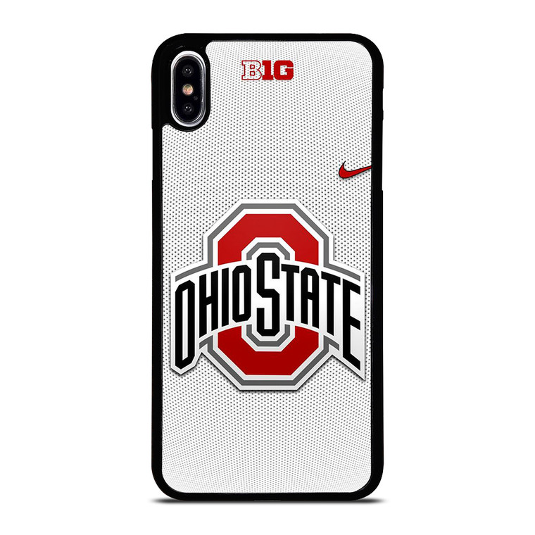 OHIO STATE BUCKEYES LOGO FOOTBALL NIKE BIG iPhone XS Max Case Cover