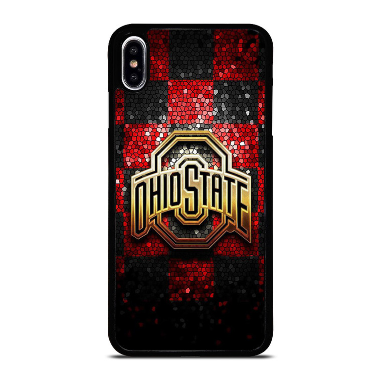 OHIO STATE LOGO FOOTBALL MOZAIC ICON iPhone XS Max Case Cover