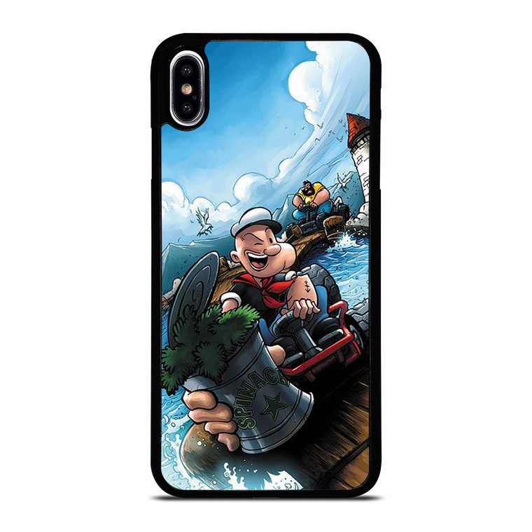 POPEYE THE SAILORMAN CARTOON iPhone XS Max Case Cover