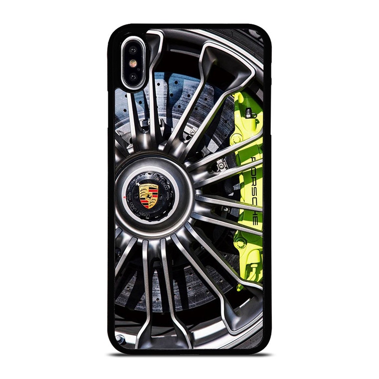 PORSCHE CAR ICON WHEEL LOGO iPhone XS Max Case Cover