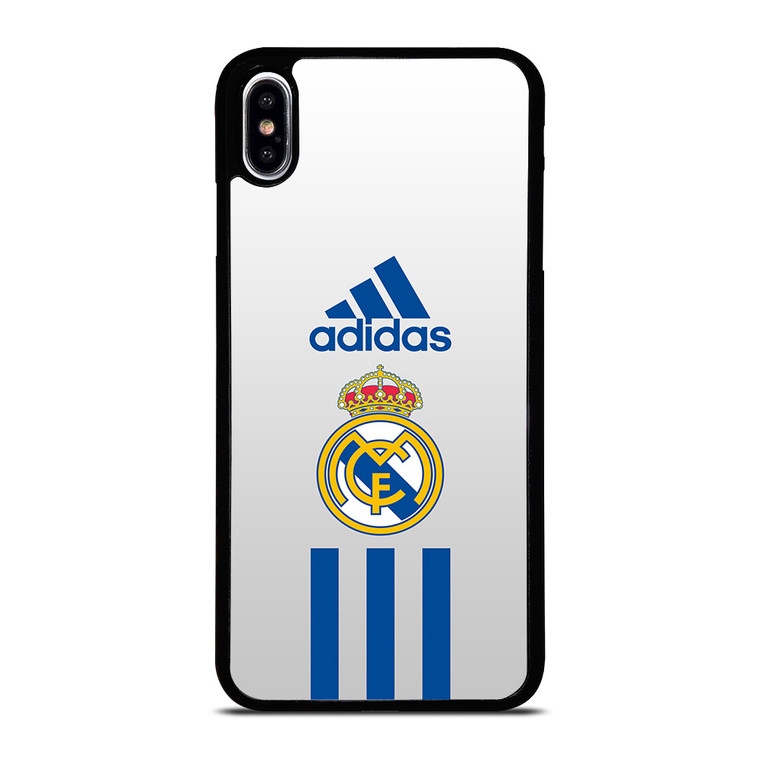 REAL MADRID CF ADIDAS STRIPES iPhone XS Max Case Cover
