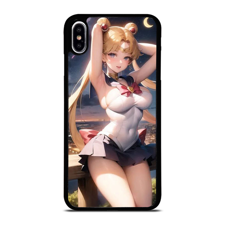 SAILOR MOON SEXY ECCHI iPhone XS Max Case Cover