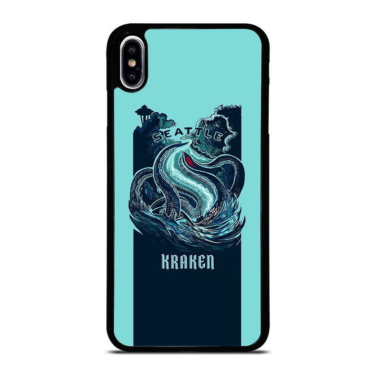 SEATTLE KRAKEN LOGO HOCKEY ICON iPhone XS Max Case Cover