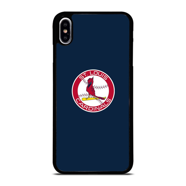 ST LOUIS CARDINALS LOGO BASEBALL TEAM EMBLEM iPhone XS Max Case Cover