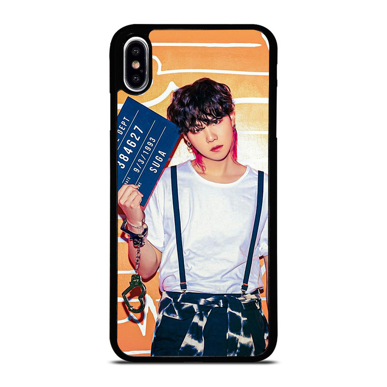 SUGA BTS BANGTAN BOYS KPOP iPhone XS Max Case Cover