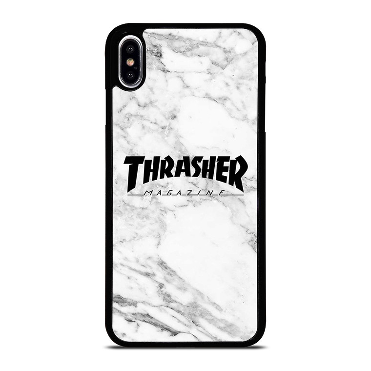 THRASHER SKATEBOARD MAGAZINE LOGO MARBLE iPhone XS Max Case Cover