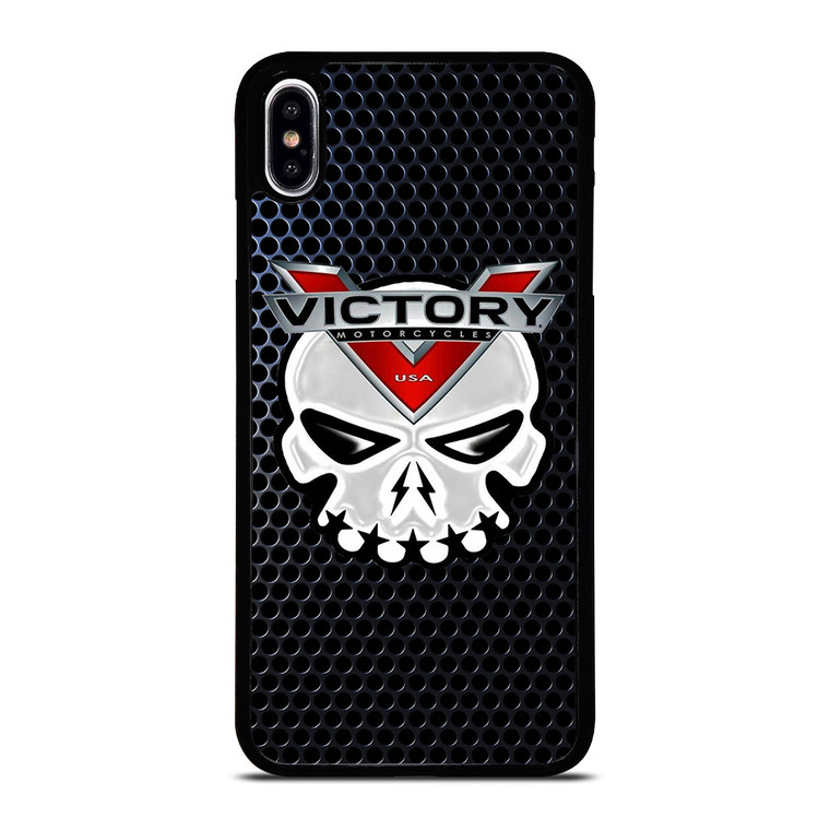 VICTORY MOTORCYCLE SKULL LOGO iPhone XS Max Case Cover
