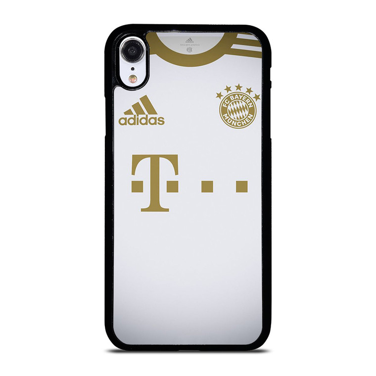 BAYERN MUNCHEN LOGO AWAY JERSEY FOOTBALL iPhone XR Case Cover BAYERN MUNCHEN LOGO AWAY JERSEY FOOTBALL iPhone XR Case Cover
