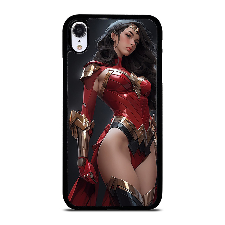 BEAUTIFUL SUPERHERO WONDER WOMAN DC COMIC iPhone XR Case Cover