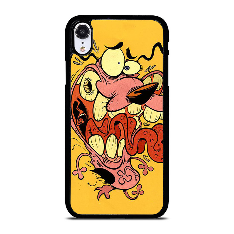 COURAGE THE COWARDY DOG CARTOON iPhone XR Case Cover